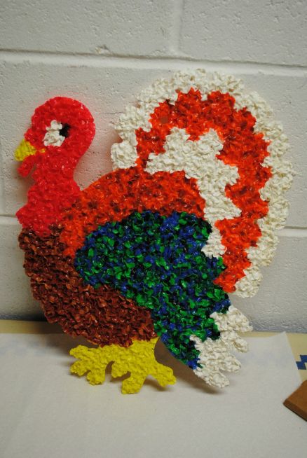 Melted Plastic Turkey